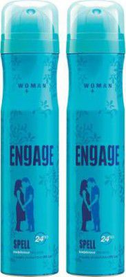 Engage Spell Deodorant Spray For Women (300 ml Pack of 2)