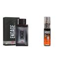 Engage Yin Eau De Parfum, Perfume For Men, 90ml & M1 Perfume Spray For Men, 120ml - Spicy...