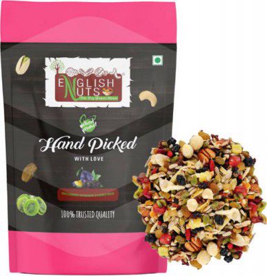 ENGLISH NUTS 1 KG PREMIUM MIXED NUTS DRYFRUIT | SEEDS Assorted Seeds & Nuts, Assorted Nuts, Assorted Fruits & Nuts, Almonds, Cashews, Raisins  (2 x 0.5 kg)