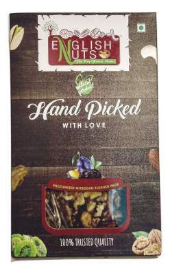 ENGLISH NUTS 100% Organic Quarter Kashmiri Walnuts KERNELS - 1KG ( Pack of 4 X 250 GMS)