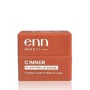 ENN Cinner Lip Brightening and Instant Plumping Cinnamom Lip Scrub + Lip Balm | Dark Lips | Natural | For Men & Women...