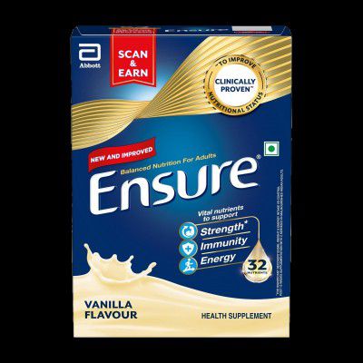 ENSURE Clinically Proven Nutritional Drink For Adults Vanilla (375 g)
