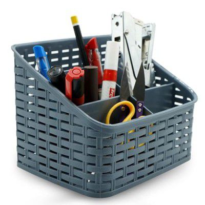 Entisia Every Holder - Plastic Multi-Purpose 6 Sections Storage Divider Holder