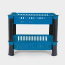 Entisia Multi Layer Storage Rack Stand - Multi Purpose Vegetable Storage Rack, (Blue, 2 Layer Storage Rack Stand)...
