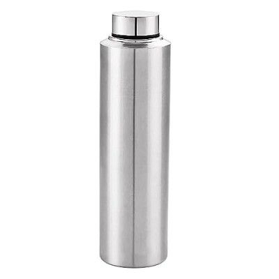 Entisia Stainless Steel Sada Water Bottle - 1 Pcs Multipurpose Leakproof Glass Container, Freezer-Safe Transparent Glass Tumbler for Home Kitchen, School, Office, Gym, Sport, Travel (1000ml)
