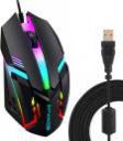 ENTWINO F-1 Gaming Mouse Wired For Computer Braided Wired Optical Gaming Mouse  (USB 2.0, Black)...