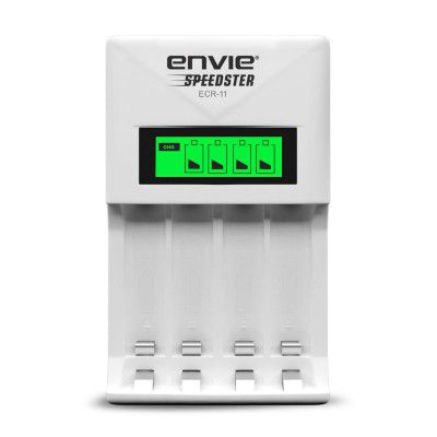 ENVIE (ECR 11) Speedster Fast Charger for AA & AAA