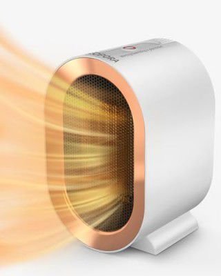 Eopora PTC Ceramic Room Heater for Bedroom, 1500/750 Watts Room Heater for Home, Electric Heater?Electric Fan Heater for Home Office Bedroom (White)