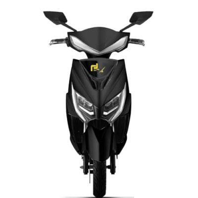 EOX E2 Electric Scooter for Adults | Non RTO EV Vehicle with 60-80Km Range (Black)