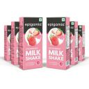 Epigamia Strawberry Milkshake, 180ml (Pack of 6)...