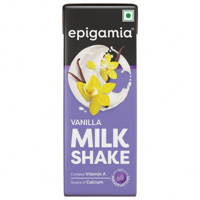 epigamia Vanilla Milkshake - 180 Ml