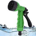 EPISKEY Garden Hose 7 Pattern High Pressure Garden Hose Nozzle Water Spray Gun With Leak Proof 2 Pcs Metal Grip Lock Gardening Washing Gun...
