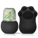 Episkey Ice Roller With Scrubber For Face Eyes and Neck To Brighten Skin & Enhance Your Natural Glow/Reusable Facial Treatment to Tighten & Tone Skin & De-Puff The Eye Area (BLACK-PRIMIUM)...