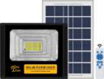 Epyz Flood Lights Outdoor For Waterproof[Cold White Light,50W, 4000mAh,183LED ] Solar Light Set  (Wall Mounted Pack of 1)