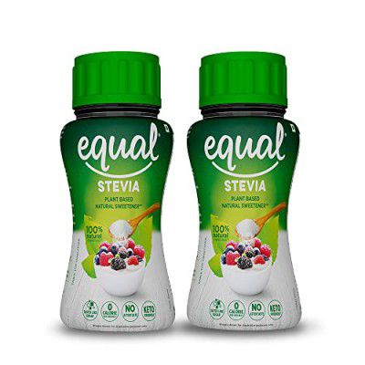 Equal Stevia Jar (150g) | Plant-Based Natural Sweetener | 100% Natural Sweetness from Stevia | (Pack of 2)
