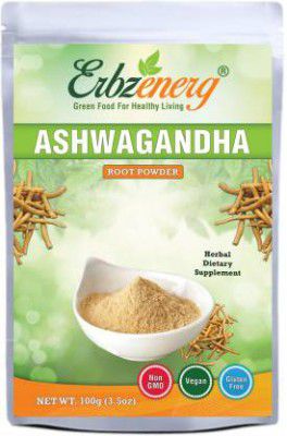 Erbzenerg Ashwagantha Energy Drink Powder Mix Nutrition Drink  (100 g, no flavour Flavored)
