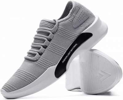 ERIX Men's Running Sports Shoes Grey