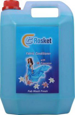 EROSKET After Wash Liquid Fabric Softener - For Softness, Shine & Long Lasting Freshness  (5 L)