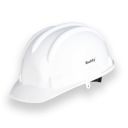 ESAB Buddy Safety Helmet for Head Protection with Ratchet Type Adjustment, ISI Marked with chin strap. Colour- White...