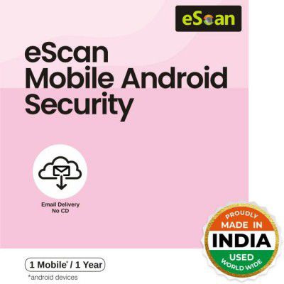 ESCAN 1 Device Mobile 1 Year Mobile Security for Android (Email Delivery - No CD)  (Standard Edition)