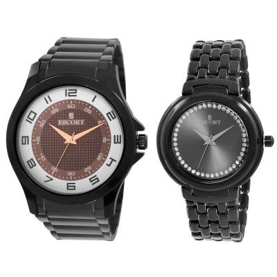 Escort Analog Multi-Colour Dial Unisexs Watch-E 2750-5100-5033 BM