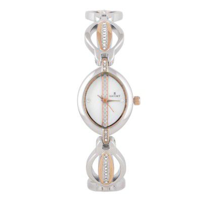 Escort Analog White Dial Women's Watch-E 2650-1361