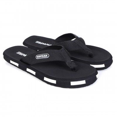 ESPANA Super Soft Orthopedic Men's Slipper - Black 