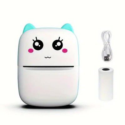 esportic-New-Portable-Mini-Thermal-Printer-Inkless-iOS-Android Hand Carry Printer, Random Color