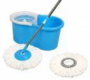 Esquire 360° Spin Blue Bucket Mop Set with an Additional Microfiber Refill...