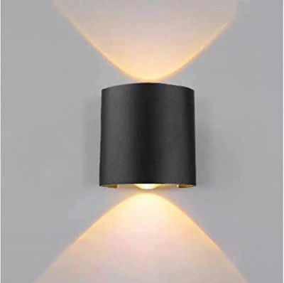ESS EMM Wall Lights -2W U Shape IP65 Waterproof Outdoor Wall Lights,Up and Down LED Porch Lights, Outdoor Wall Lamp Suitable for Garden & Patio Lights,Elevationl Light(Warm White)-Pack of 1