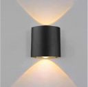 ESS EMM Wall Lights -2W U Shape IP65 Waterproof Outdoor Wall Lights,Up and Down LED Porch Lights, Outdoor Wall Lamp Suitable for Garden & Patio Lights,Elevationl Light(Warm White)-Pack of 1...