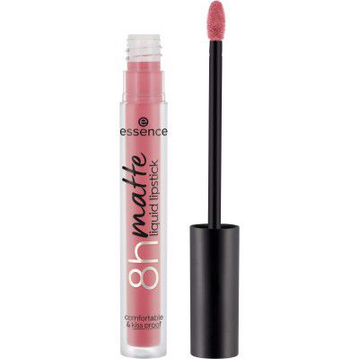 essence 8h matte liquid lipstick 15 Vintage Rose, matte lip colour, rose, long-lasting colour, full coverage, 2.5 ml