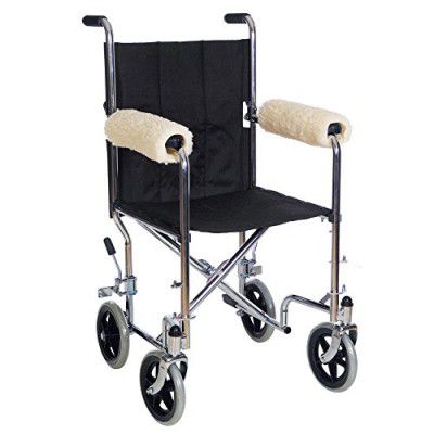 Essential Medical Supply D3004 Sheepette Wheel-Chair Armrest Pads