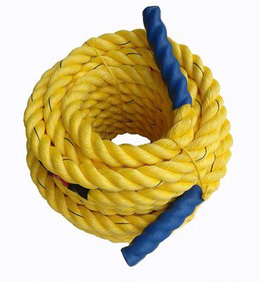 ESSKAY UTTAM Rope Polypropylene Rope for Tug of War (20 m, Yellow)