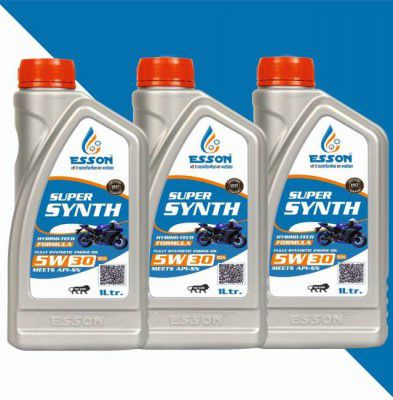 ESSON SUPERSYNTH 5W30 1 LTR P3 SUPERSYNTH 5W30 FULLY SYNTHETIC OIL 1 LTR P3 Full-Synthetic Engine Oil  (3000 ml)