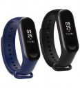 Estrenar Mi Band Strap 3 & 4 Wristband Original Soft Silicone Adjustable...