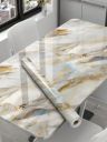 ETASUN Wallpaper Waterproof & oilproof Kitchen Tiles Heat Resistant self Adhesive PVC Flooring Sheets Wall Stickers (60x200cm)...