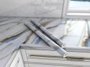 ETASUN Wallpaper Waterproof&oilproof Kitchen Tiles Heat Resistant self-Adhesive PVC Flooring Sheets Wall (60x200cm) (1, 61)...