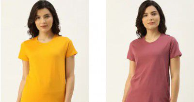 Etc Womens T-shirt Set Of 2 @ Rs 199