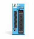 Zepto : Etech Conqor 4+1 Spike Guard With Four International Socket...