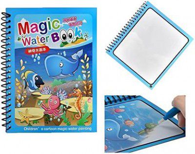 ETHERIUM Retails.Net | Magic Water Quick Dry Book Water Coloring Book Doodle (Hardcover, ETHERIUM Retails.Net)