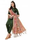 EthnicJunction Women'S Cotton Blend Kurta Pant With Dupatta...