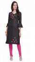 EthnicJunction Women's Cotton Embroidered Unstitched Kurta Fabric...