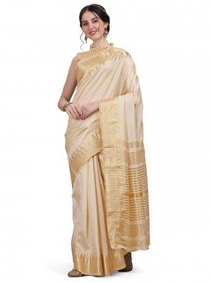 Ethnicjunction Womens Kanchipuram Silk Half Saree With Blouse Piece