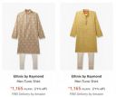 Ethnix by Raymond Men Kurta up to 75% off...
