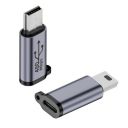 ETZIN 480Mbps Mini USB Male to USB C Female Adapter 18W Mini USB to USB Type C Data Connector, Aluminum/Hanging Hole, for Digital Camera Portable Hard Drives MP3(EPL-1174CC)...