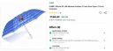 Jiomart : EUME Official IPL MI Mumbai Indians 2 Fold Auto Open 21 Inch Umbrella...