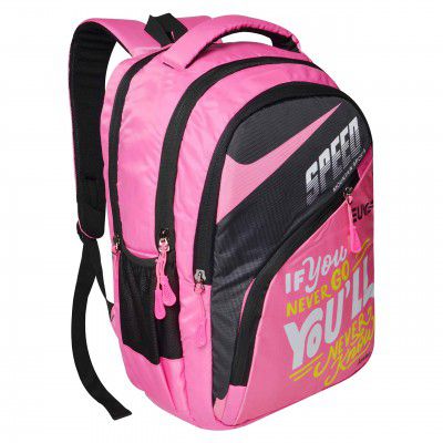 EUME Polyester 31 Ltrs Water Resistance with 3 Compartment Casual and School Bagpack for Boys & Girls