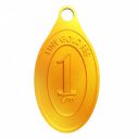 Euphoria Jewellery 1gm by A Himanshu pure 24KT gold coin pendant in 999 finese...