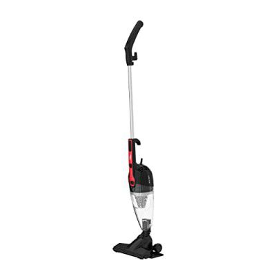 Eureka Forbes 2 in 1 Hand-held Vacuum Cleaner 13,500 Pa Powerful Suction Power, 2-in-1, Handheld & Stick Functions, 16 ft Long Cord (Red, Black)